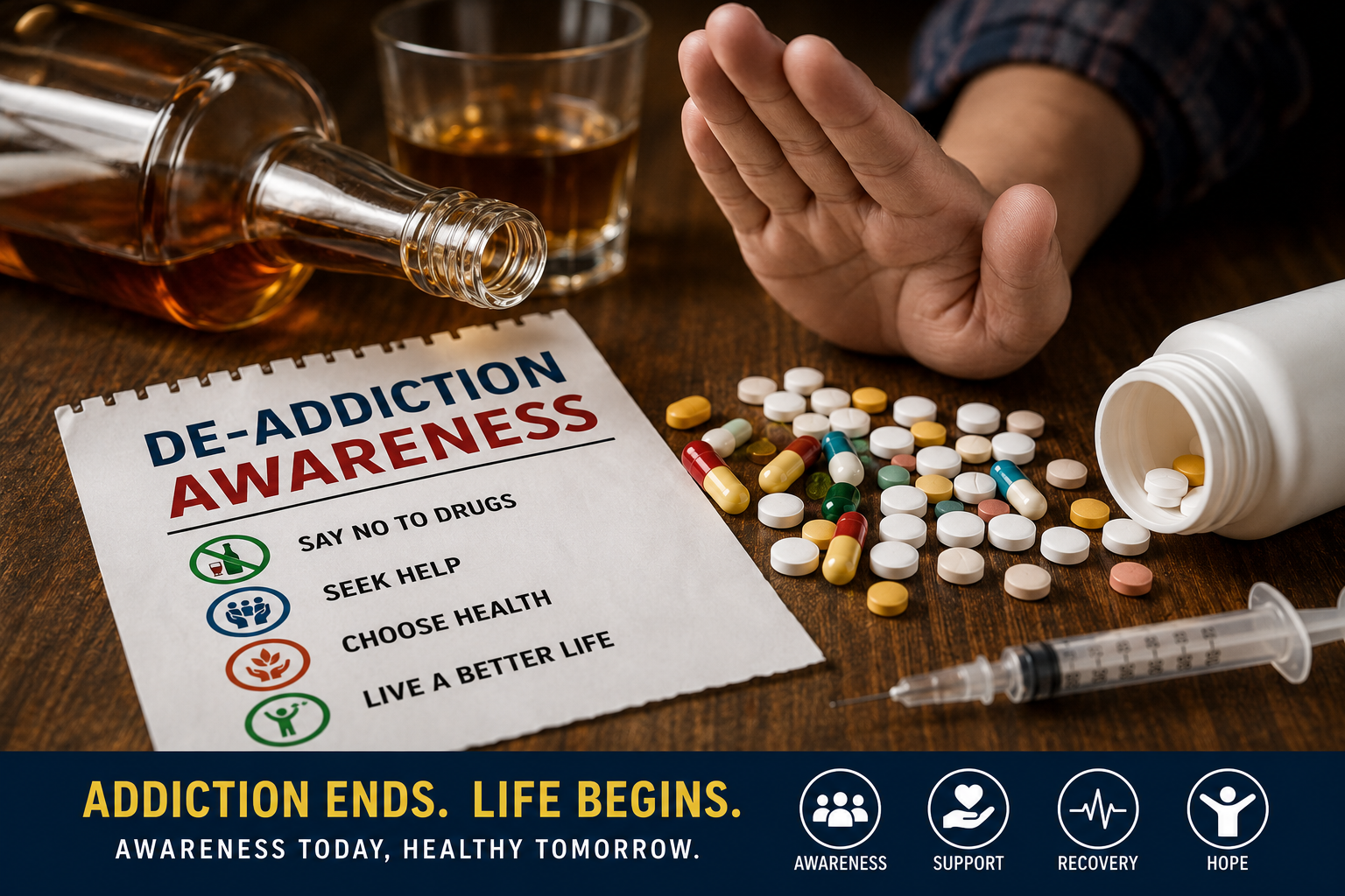 De-Addiction Awareness