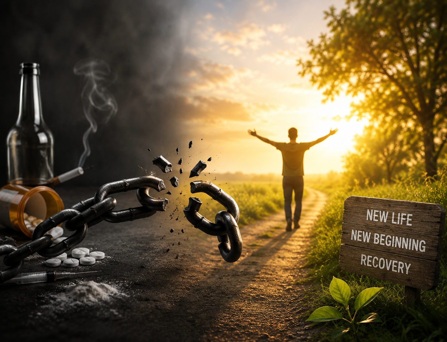 Compassionate addiction recovery support
